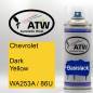 Preview: Chevrolet, Dark Yellow, WA253A / 86U: 400ml Sprühdose, von ATW Autoteile West.